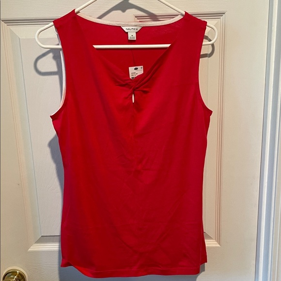 Nautica Women's Bold Red Tank Top - Picture 1 of 5